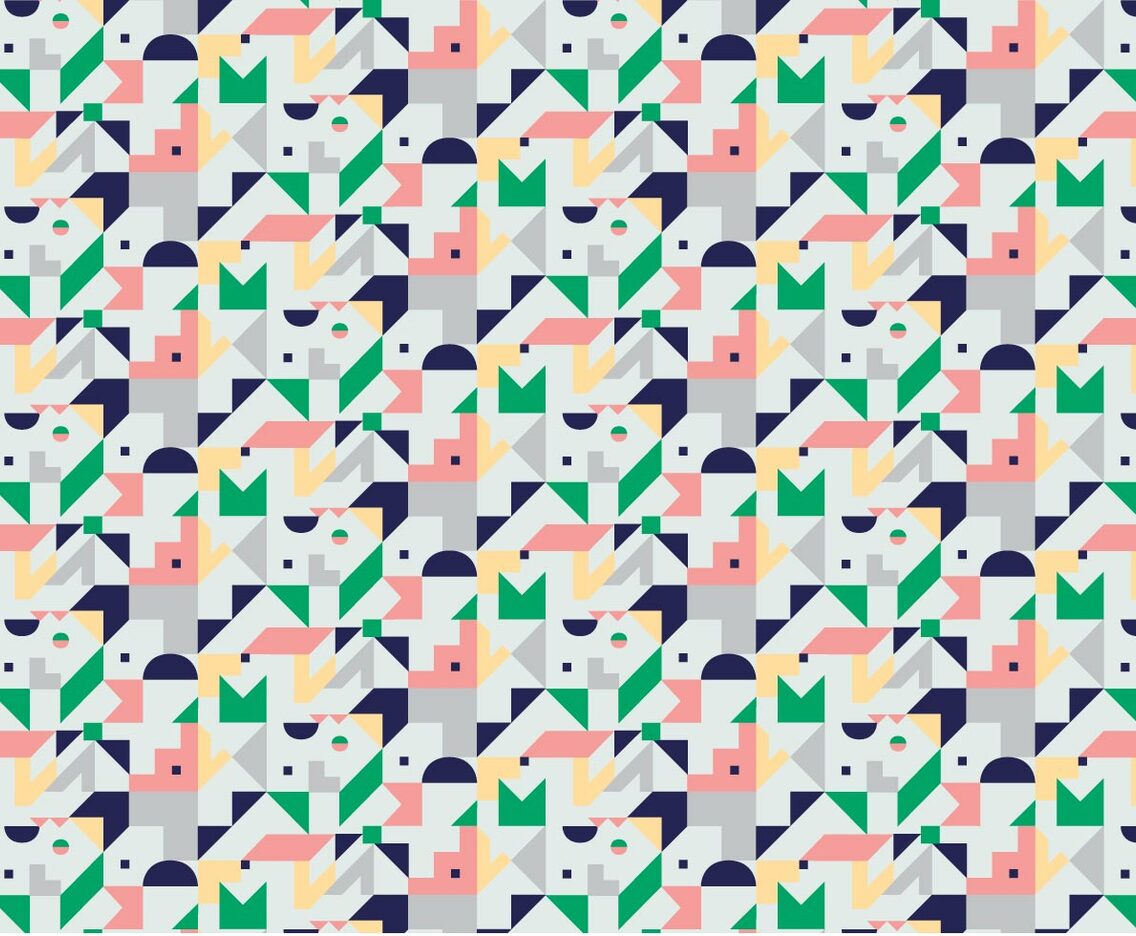 Abstract Geometric Pattern Background