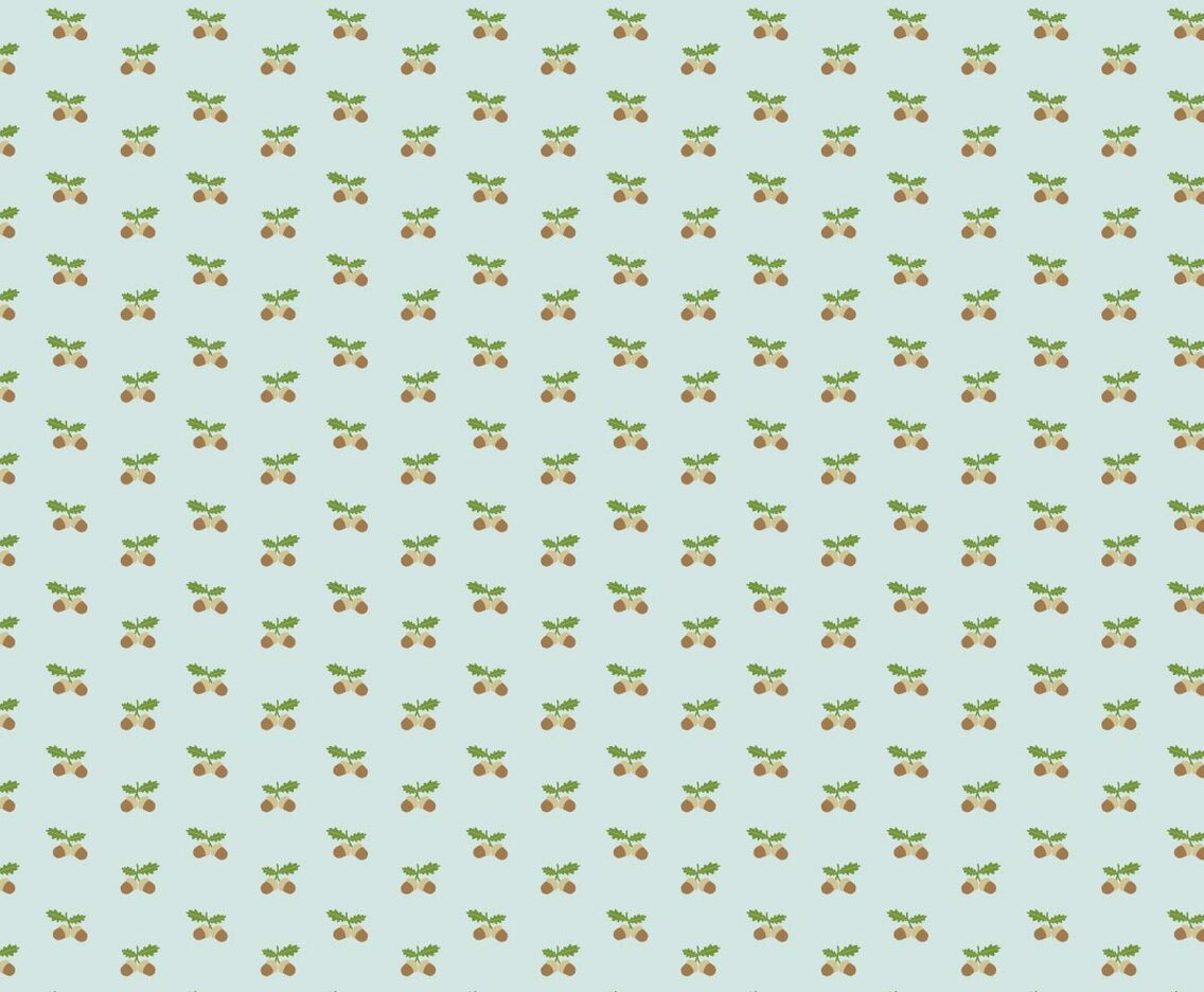 Acorn Pattern Background