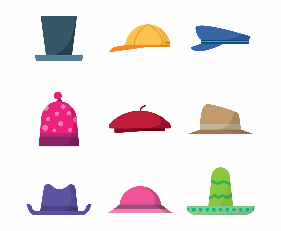 Free Hats Vector