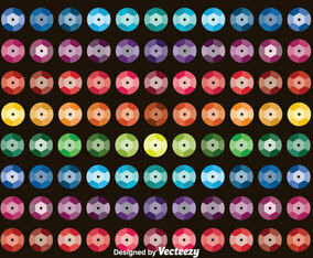 Colorful Sequins Background