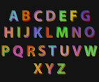 Vector Colorful Alphabet