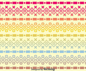Incas Raibow Pattern