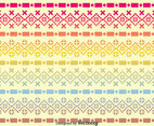Incas Raibow Pattern