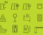 Street And Highway Icons