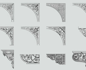 Scrollwork Corners