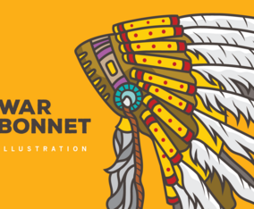 War Bonnet Illustration