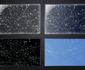 Broken Screen Sindow Glass