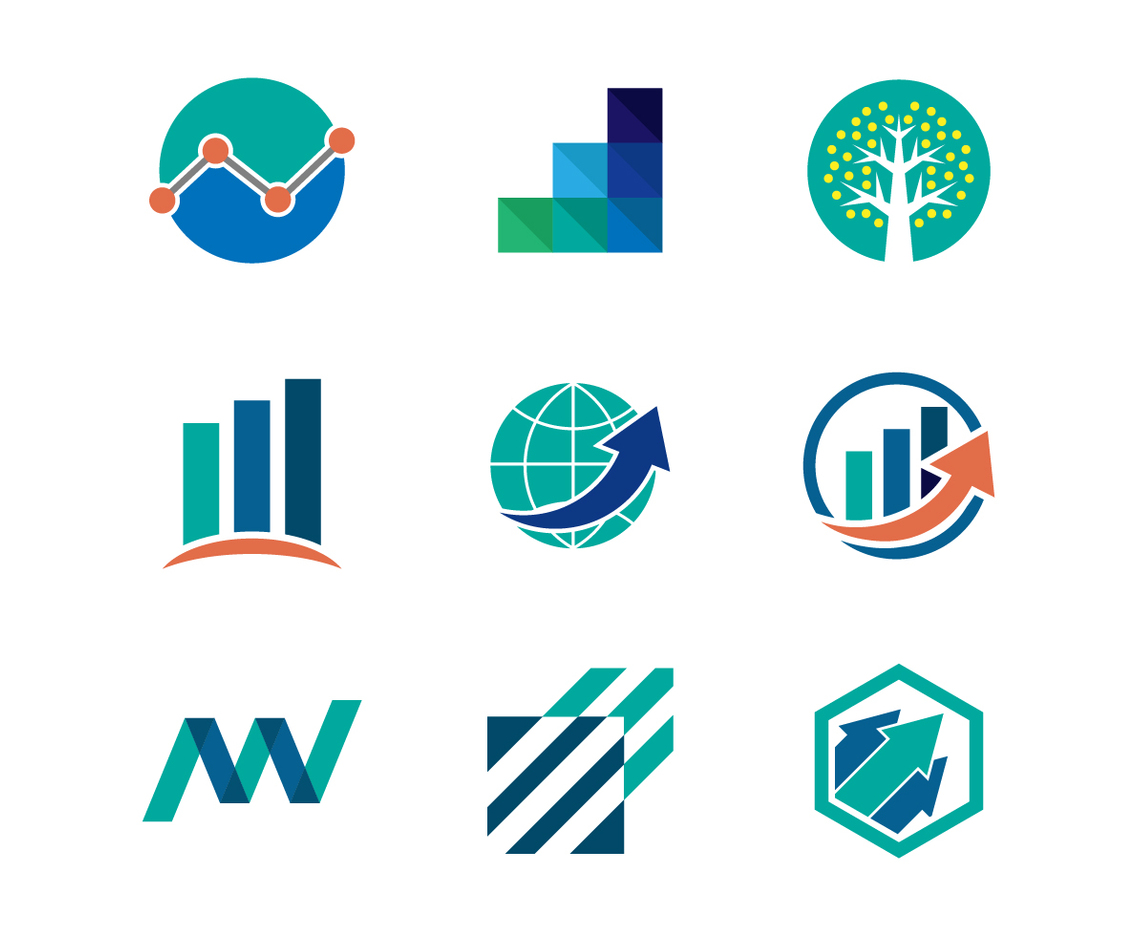 Free Growth and Finance Logo Template