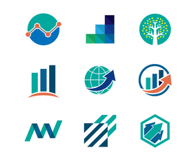 Free Growth and Finance Logo Template