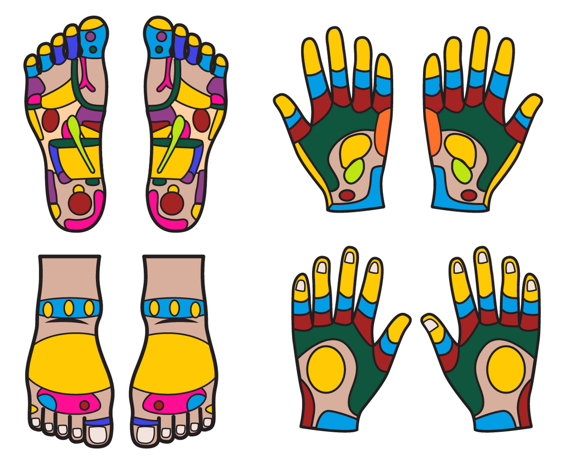 Free Reflexology Vector