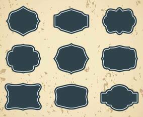 Free Vintage Frames or Cartouches Vector