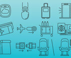 Plane Travel Icons