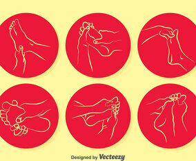 Reflexology Vector