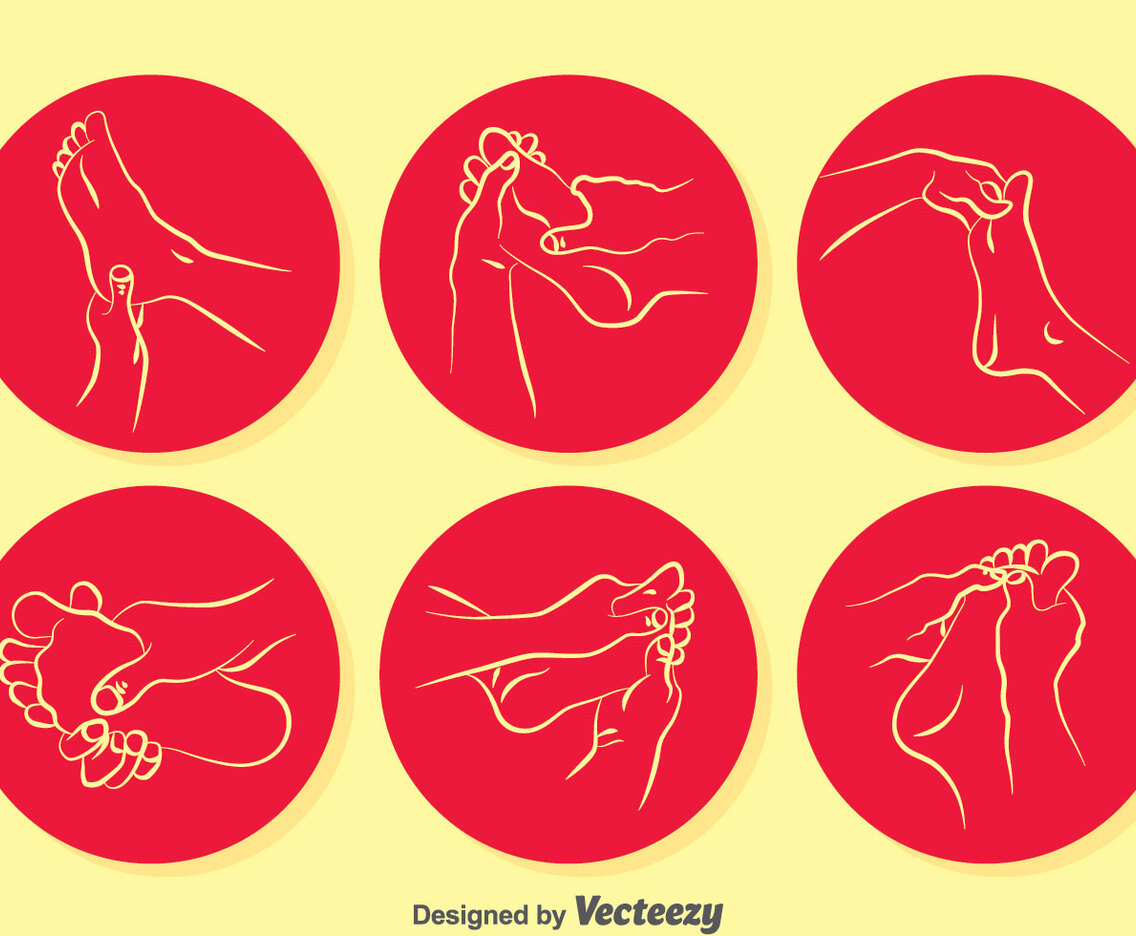 Reflexology Vector