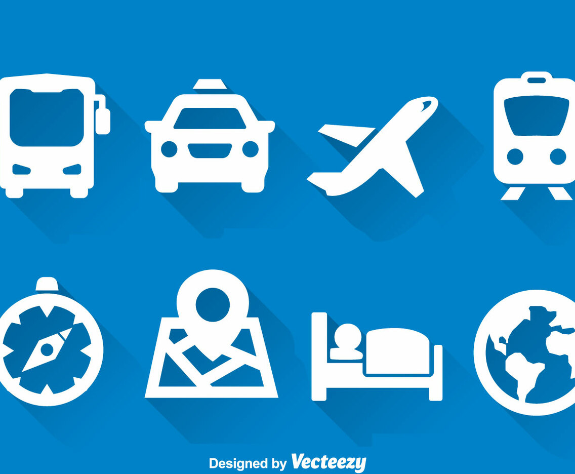 Map Legend White Icons