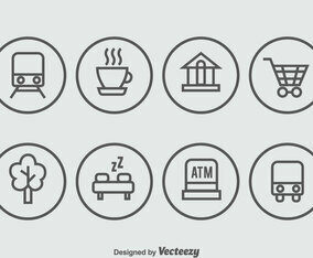 Map Legend Circle Icons