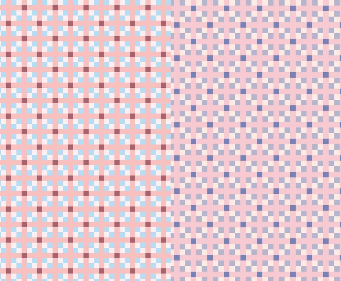 Pink Square Pattern