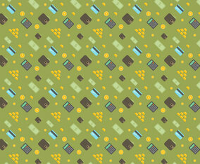 Free Dollar Vector Pattern | FreeVectors