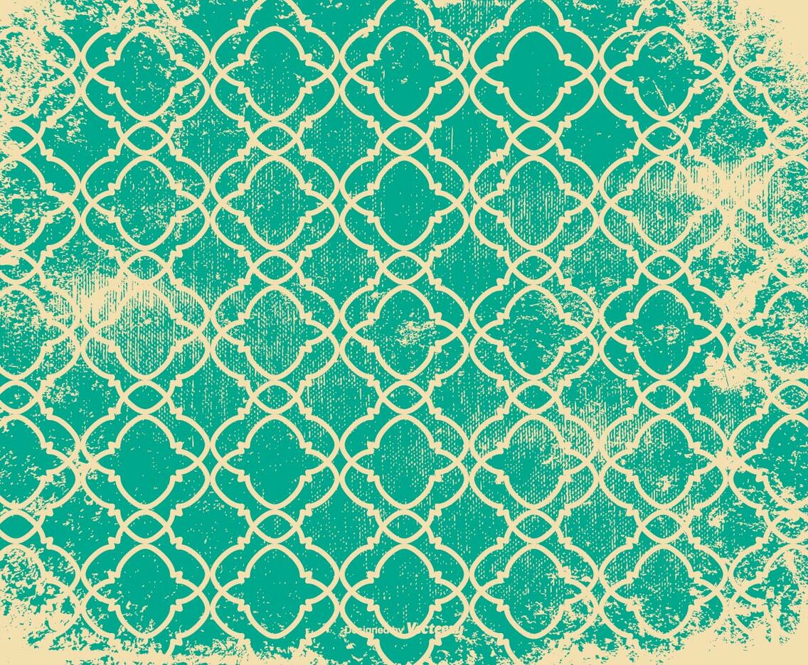 Retro Grunge Pattern Background