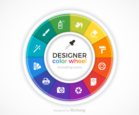 Vector Designer Color Wheel