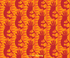 Free Kokopelli Vector Background