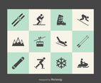 Free Wintersport Vector Icons