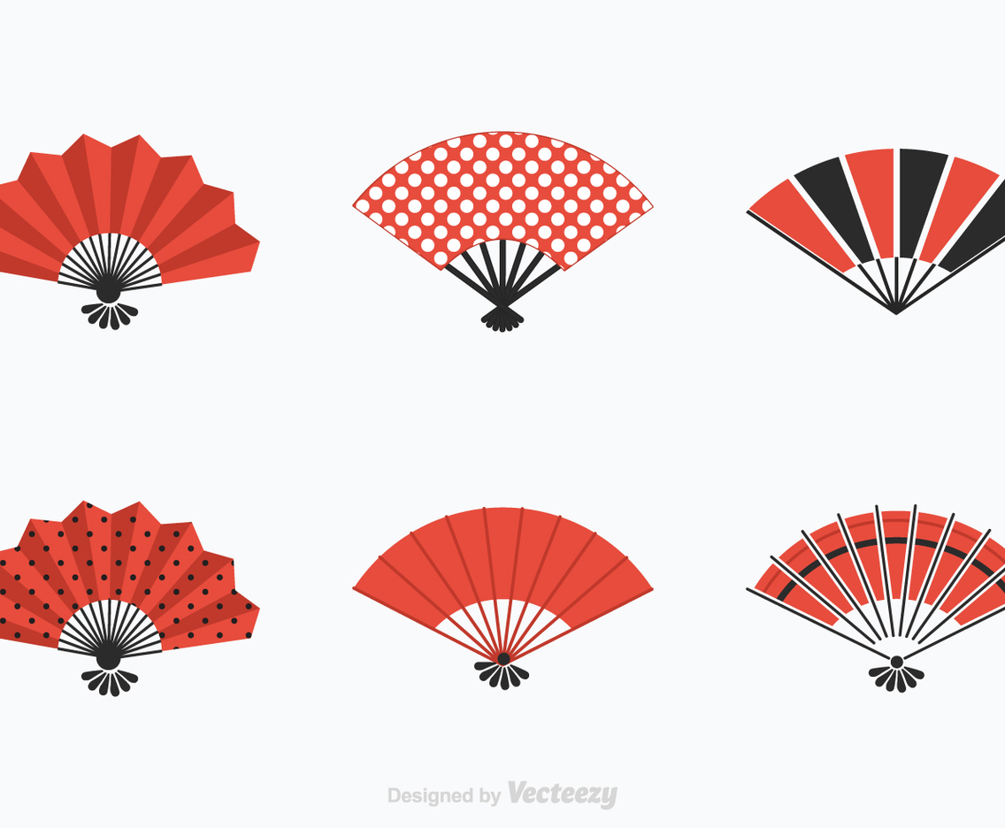 Free Spanish Fan Vector Set