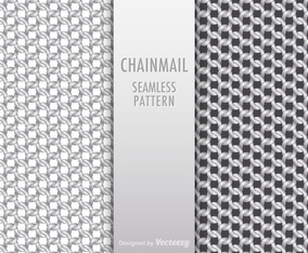 Free Chainmail Seamless Pattern Vector