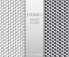 Free Chainmail Seamless Pattern Vector