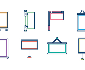 Free Kakemono Vectors