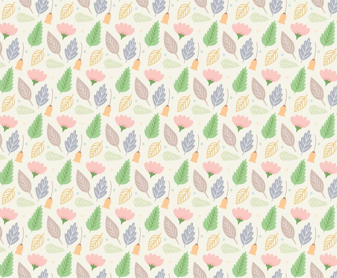 EARMARKED Flower Pastel Pattern