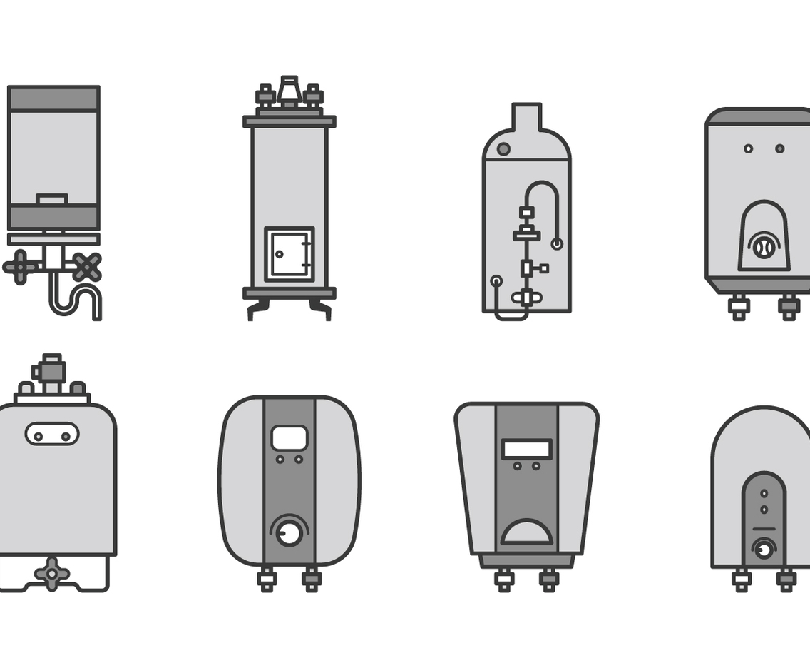 Free Water Heater Vector