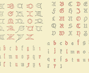 Antique Alphabets