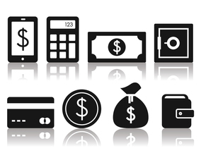 Free Minimalist Banking Icon Set