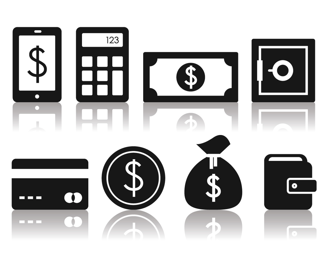 Free Minimalist Banking Icon Set