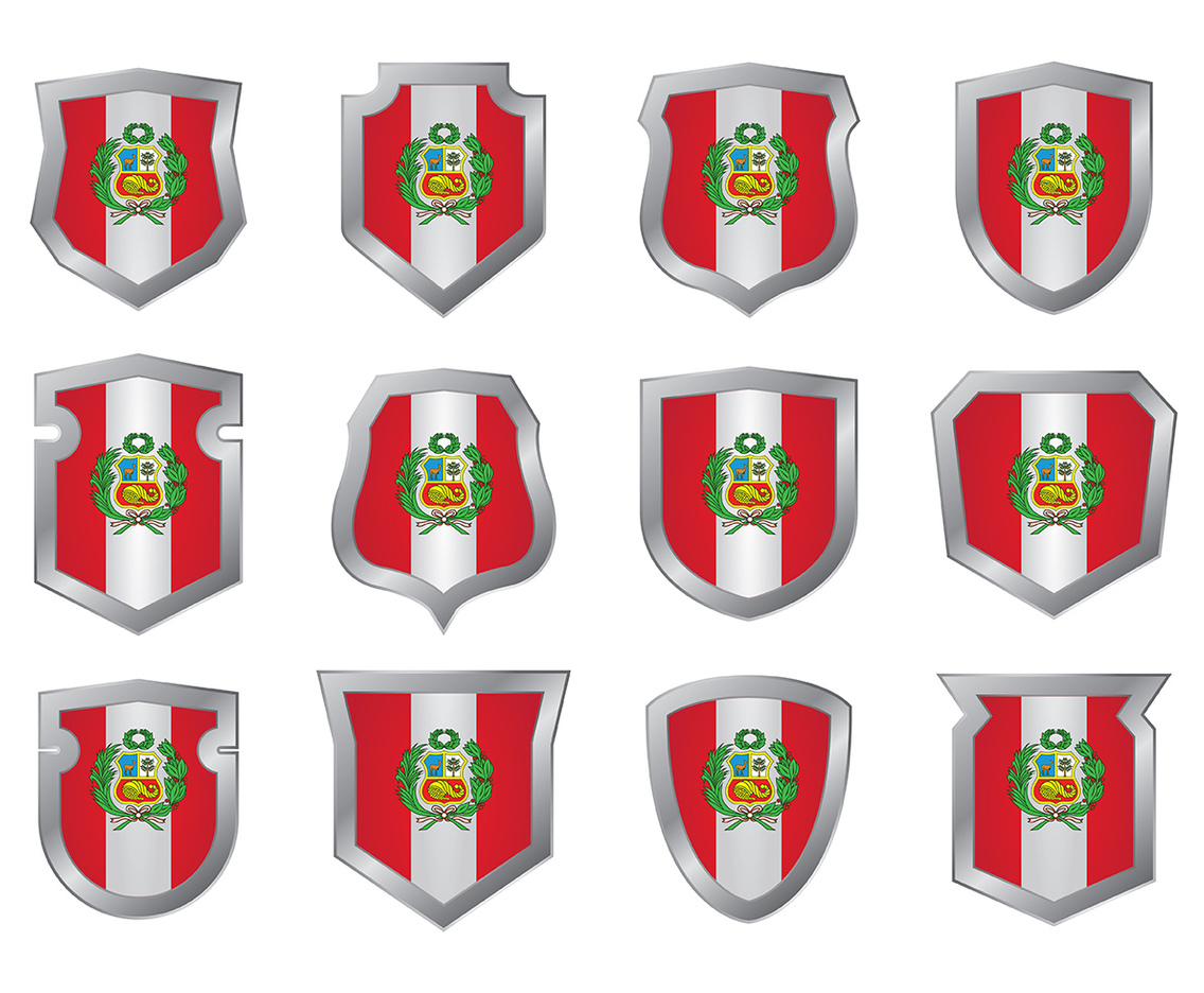 Peru Flag Vector