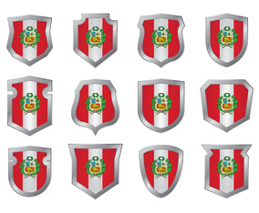 Peru Flag Vector