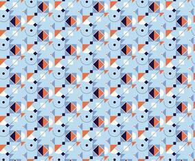 Square Geometric Pattern