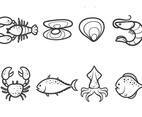 Free Seafood Vectors