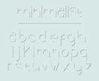 Minimalist Letter Vector Pack