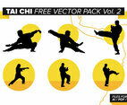 Tai Chi Free Vector Pack Vol. 2