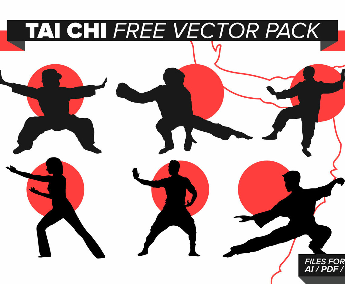 Tai Chi Free Vector Pack