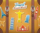 Free Suitcase Landmark Vector