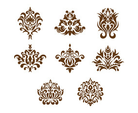 Set Of Cartouche Vector