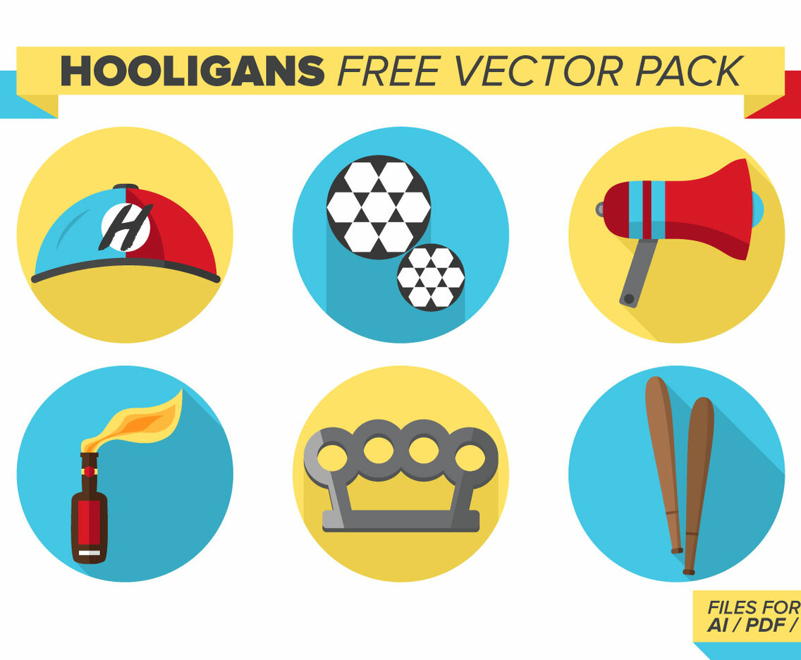 Hooligans Free Vector Pack