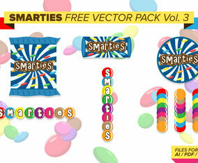 Smarties Free Vector Pack Vol. 3