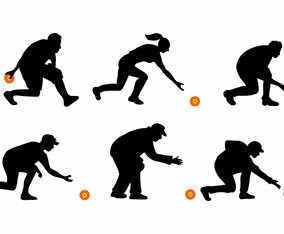 Lawn Bowls Vector