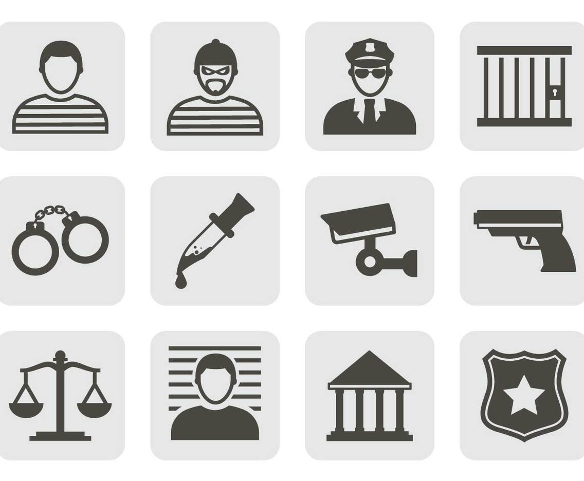 Free Crime Icons Vector
