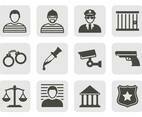 Free Crime Icons Vector
