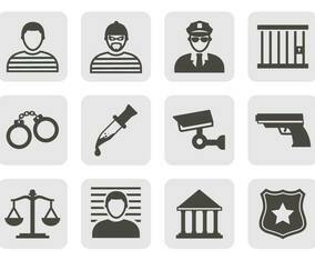 Free Crime Icons Vector